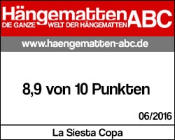 Testsiegel La Siesta Copa