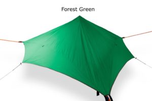 Tentsile Baumzelt Stealth mit Regenschutz